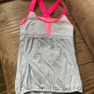 Lululemon Athletica My Heart Races Floral Tank Multi; 8